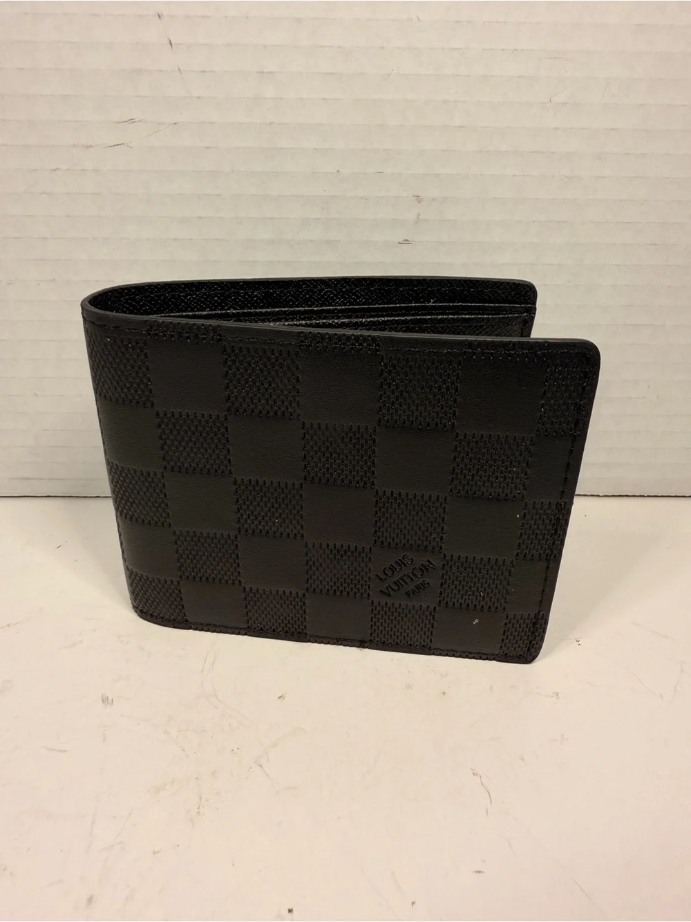 Louis Vuitton Damier Infini Multiple Wallet in Onyx Black Leather